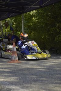 Kartslalom Fahrer der Klasse 1 des MSC12 München