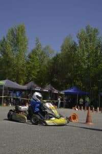 Kartslalom Fahrer der Klasse 2 des MSC12 München